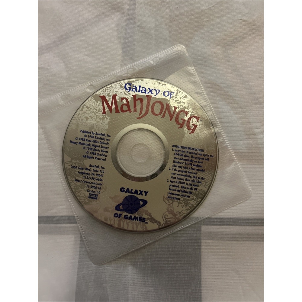 Galaxy of Mahjongg The Ultimate Mahjongg Collection PC Game